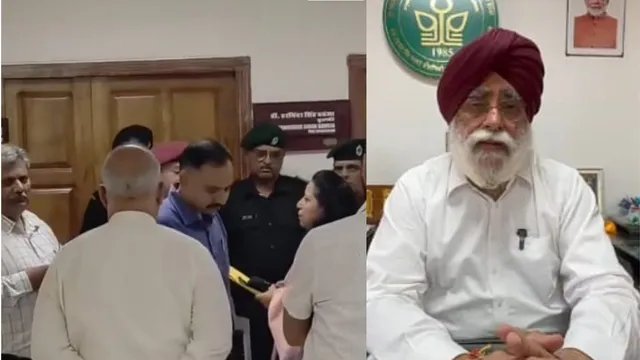 नौणी विश्वविद्यालय में हंगामा, कुलपति ने खुद को कार्यालय में किया बंद; सुरक्षा के बीच बुलानी पड़ी पुलिस