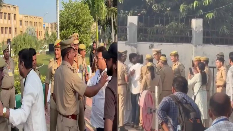 मेरठ में MLC मतगणना के दौरान हंगामा, निर्दलीय प्रत्याशी और दरोगा में तीखी बहस