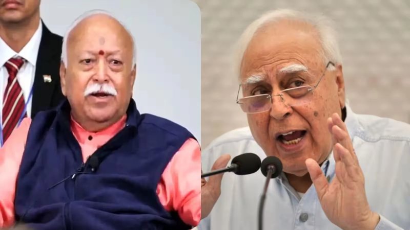 मोहन भागवत के सरकार बदलने वाले बयान पर कपिल सिब्बल का पलटवार, बोले- देश में बदलाव जरूरी