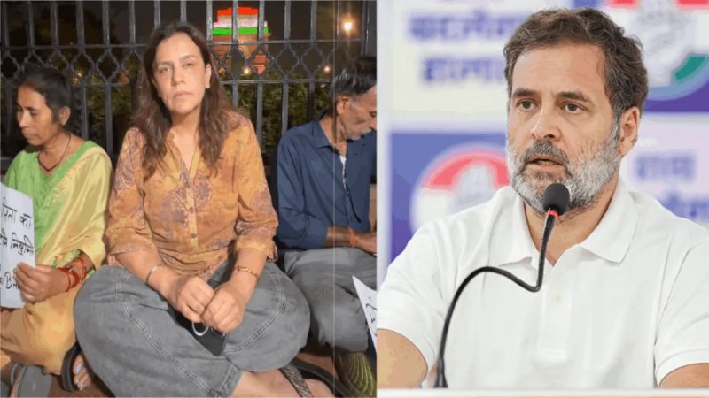 अंकिता भंडारी के परिवार से मिले राहुल-प्रियंका गांधी, दुष्यंत गौतम की नियुक्ति पर विरोध