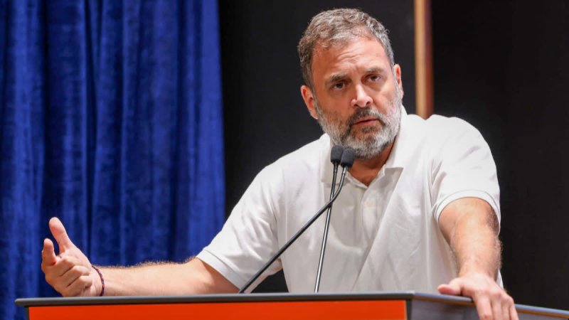 राहुल गांधी का सरकार पर हमला, बोले- भारत की जनता डरने वाली नहीं; आरएसएस पर भी साधा निशाना