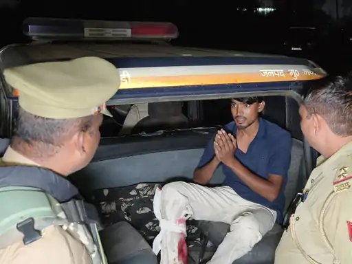 मुजफ्फरनगर में पुलिस मुठभेड़, 25 हजार का इनामी आरोपी गिरफ्तार