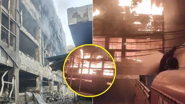 सोनीपत के कुंडली में कूलर फैक्ट्री में भीषण आग, लाखों का सामान जलकर राख