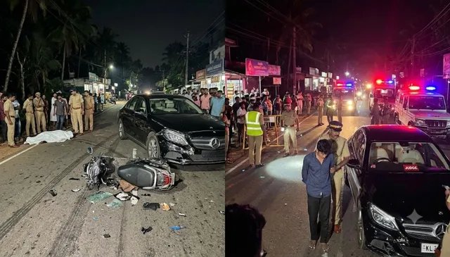 केरलम में तेज रफ्तार मर्सिडीज की टक्कर से 54 वर्षीय व्यक्ति की मौत, जज के बेटे पर आरोप