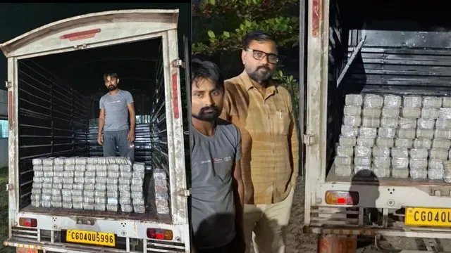 छत्तीसगढ़ में पिकअप के गुप्त चेंबर से मिले 4 करोड़ रुपये, दो लोग हिरासत में