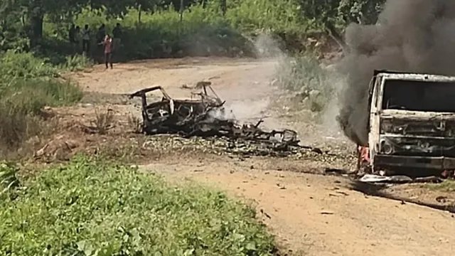 आंध्र प्रदेश में सड़क निर्माण स्थल पर भीषण हादसा, आग और धमाके में 5 मजदूरों की मौत