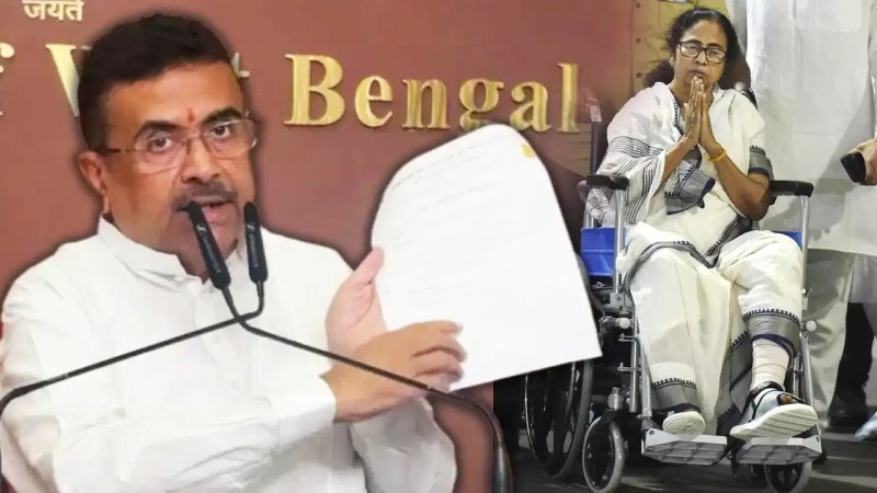 ममता बनर्जी की 2021 की पैर की चोट पर फिर होगी जांच, शुभेंदु अधिकारी का ऐलान