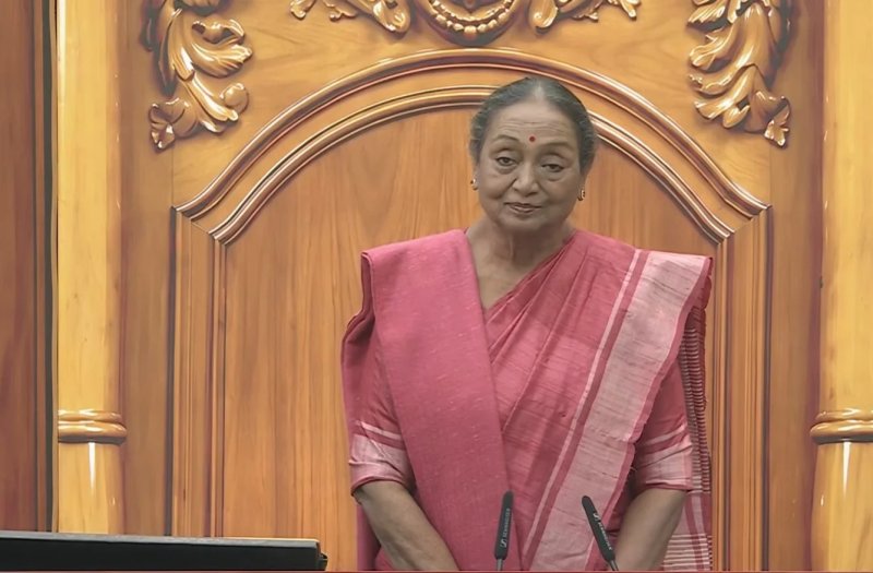 खरगे के आवास पर सजी मॉक संसद, मीरा कुमार ने संभाली अध्यक्षता; विपक्ष ने चुनाव आयोग को घेरा