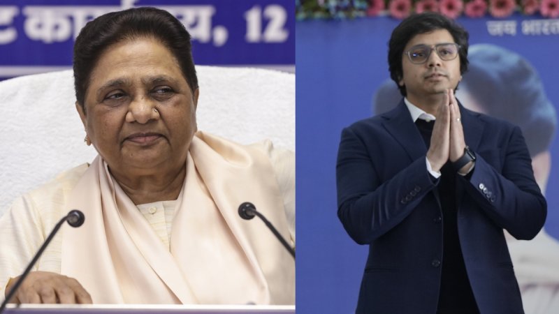 आकाश आनंद के काम से संतुष्ट मायावती, अशोक सिद्धार्थ की बसपा में वापसी से इनकार