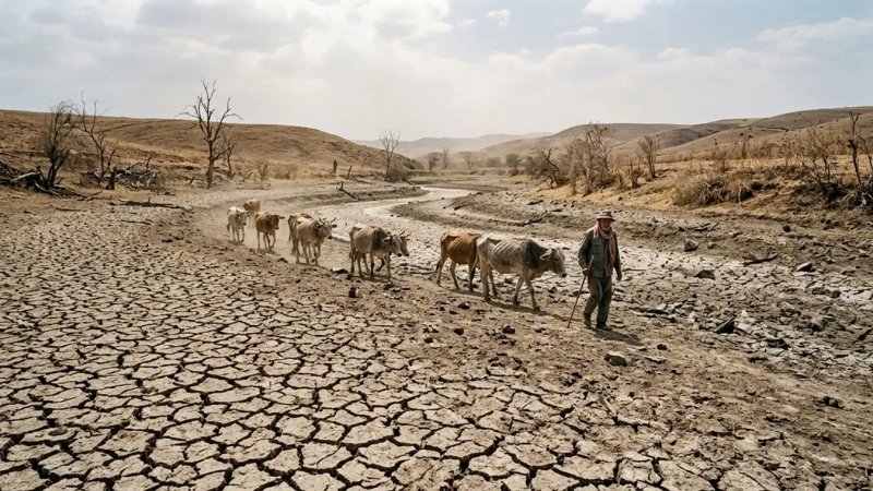 महाराष्ट्र के किसानों पर सूखे की दोहरी मार, फसल बर्बाद और 92 गांवों में पानी का संकट