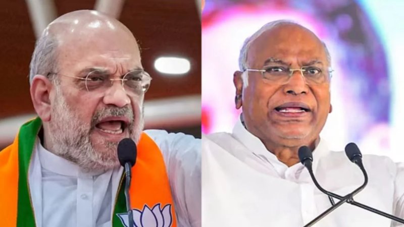 खरगे के बयान पर अमित शाह का पलटवार, बोले- कांग्रेस के पास अब गाली-गलौज की राजनीति बची