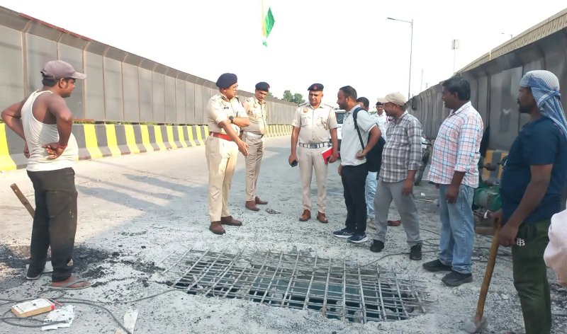 दिल्ली में ओल्ड RTR फ्लाईओवर बंद, दो जगह मिलीं दरारें