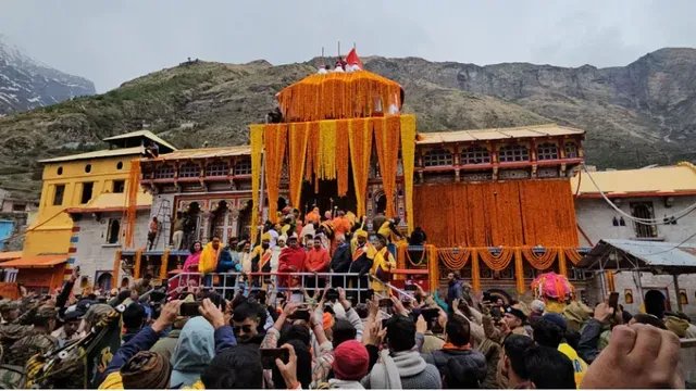 बदरीनाथ धाम में श्रद्धालुओं की संख्या ने तोड़ा रिकॉर्ड, 18.70 लाख के पार पहुंचा आंकड़ा