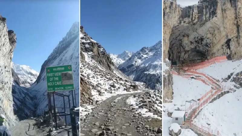 कश्मीर में बर्फबारी से बढ़ी ठंड, जम्मू की कॉलोनियों में अब भी जमा कीचड़