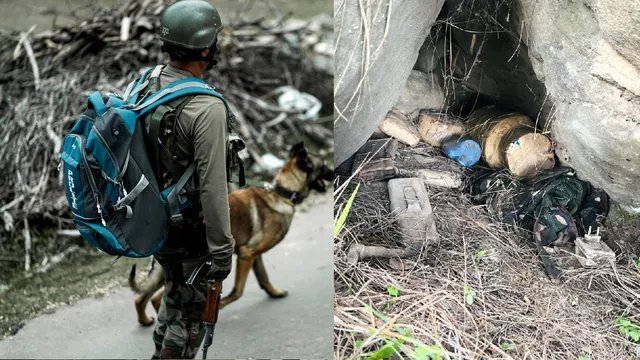 पुंछ में आतंकी ठिकाने से सात कंटेनर बरामद, IED होने की आशंका