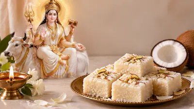 महाअष्टमी 2026: मां महागौरी को चढ़ाएं नारियल का भोग, घर पर ऐसे बनाएं खीर