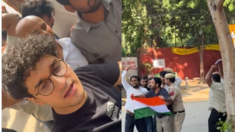 जंतर-मंतर पर तिरंगा लेकर प्रदर्शन करना पड़ा भारी? रांका-दास पांच दिनों की न्यायिक हिरासत में