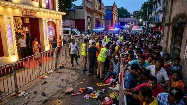 कोलकाता दुर्गा पूजा पंडाल में भगदड़ की वजह आई सामने, बारिश के कारण निकास द्वार पर जुटी थी भीड़