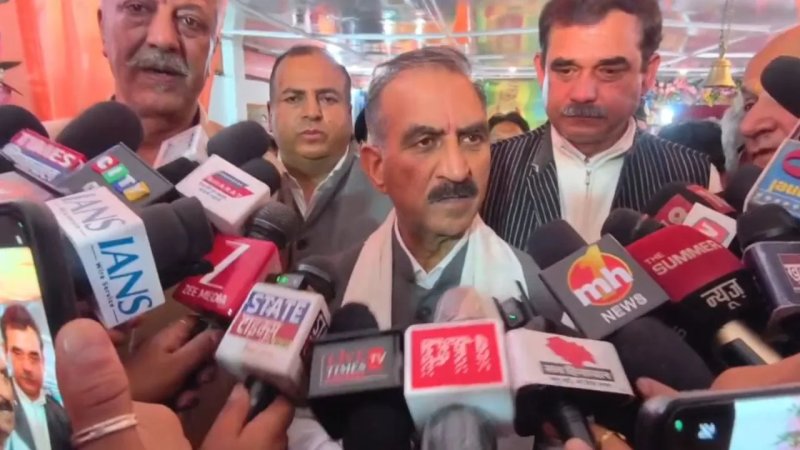 महर्षि वाल्मीकि जयंती पर CM सुक्खू ने मंदिर के लिए 25 लाख रुपये देने का किया ऐलान