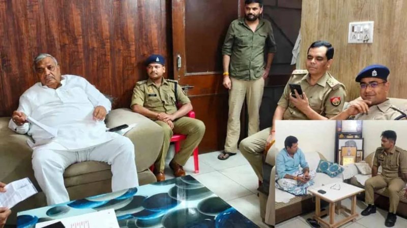 मुजफ्फरनगर: सपा सांसद हरेंद्र मलिक के घर पुलिस तैनात, दिल्ली प्रदर्शन में जाने से पहले बढ़ी हलचल