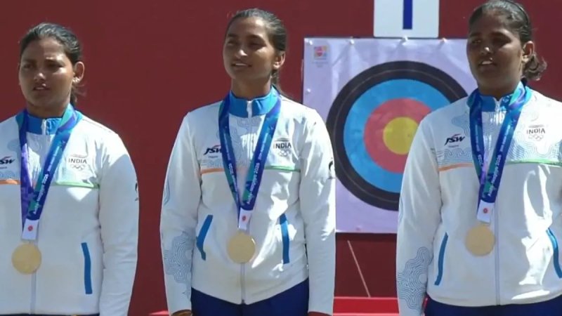 एशियन गेम्स में भारतीय महिला रिकर्व टीम ने रचा इतिहास, दक्षिण कोरिया को हराकर जीता स्वर्ण