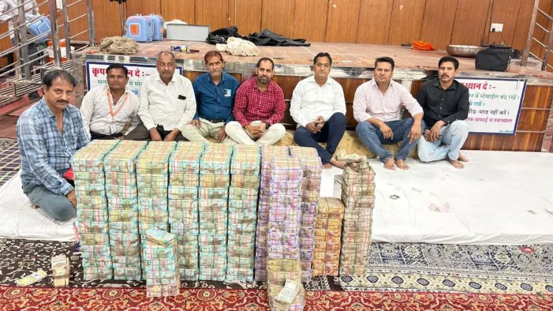 सांवलियाजी मंदिर के भंडार से निकले 31.17 करोड़ रुपये, पांच चरणों में पूरी हुई गिनती