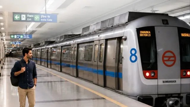 दिल्ली मेट्रो यात्रियों को राहत, छह स्टेशनों के सभी गेट फिर से खुले
