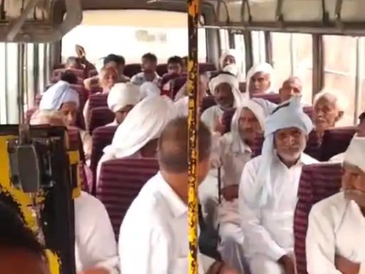 बारिश के बीच किसान महाकुंभ में शामिल होने मुजफ्फरनगर पहुंचे किसान, GIC मैदान में जुटे