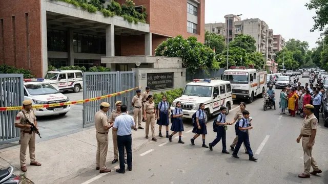 दिल्ली के दो स्कूलों को बम से उड़ाने की मिली धमकी, सुरक्षा एजेंसियों ने चलाया तलाशी अभियान