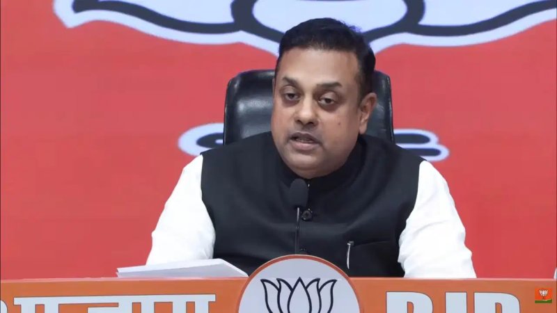संबित पात्रा का कांग्रेस पर हमला, बोले- नेहरू के समय हुई थी देश की पहली वोट चोरी