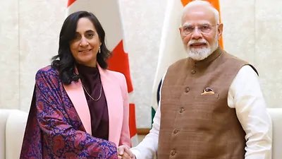 पीएम मोदी से मिलीं कनाडा की विदेश मंत्री अनीता आनंद, द्विपक्षीय संबंधों पर चर्चा