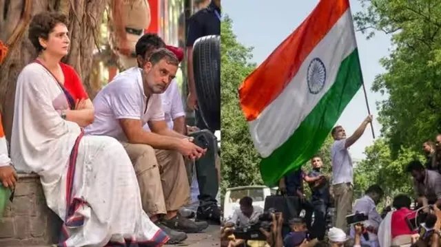 राहुल गांधी ने अचानक बदला मार्च का रास्ता, आकाशवाणी भवन पहुंचने से पुलिस हुई हैरान