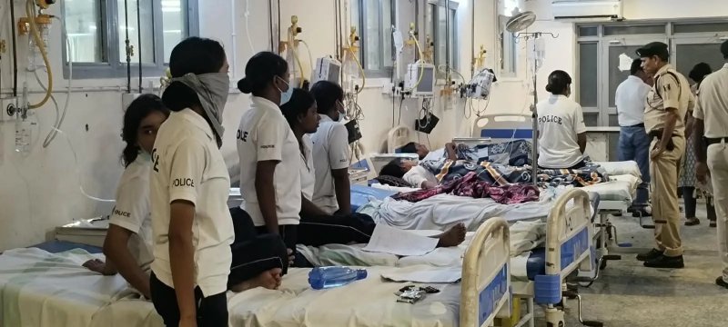 आंसू गैस ट्रेनिंग के दौरान हुआ ब्लास्ट, बिहार मिलिट्री पुलिस के जवानों की तबीयत बिगड़ी